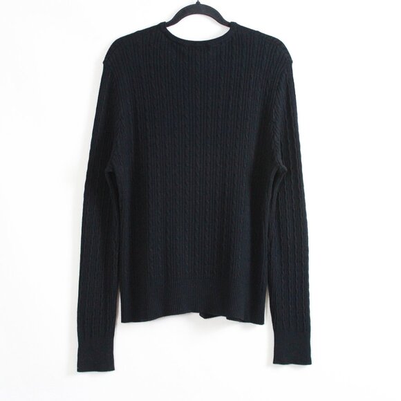 Danier Black Cable Knit Cardigan - Picture 15 of 15